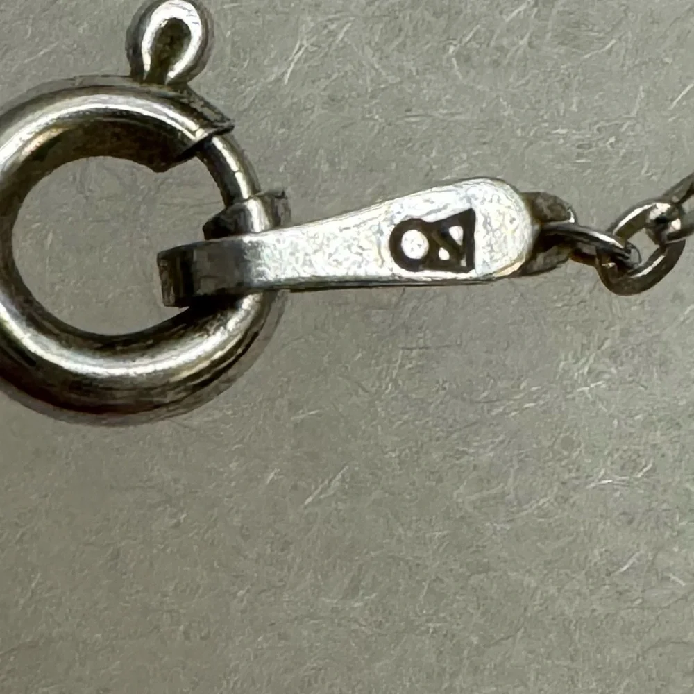 925 Silver Diamond Hearts Infinity Necklace